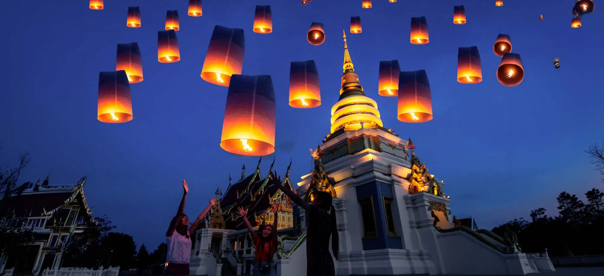 Tailandia Festival Yi Peng con Phuket